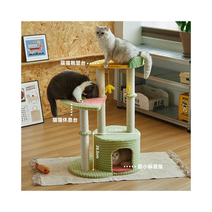 Cat climbing frame for big cats specialized cat bed all season climbing large cats Maine plush toys household cat climbing frame image 3