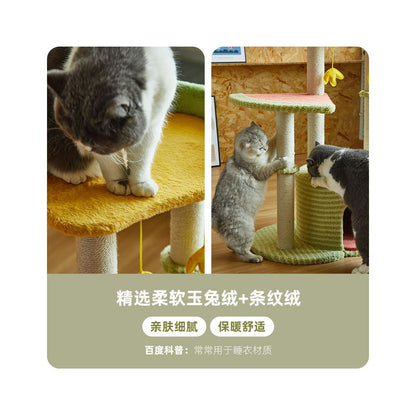 Cat climbing frame for big cats specialized cat bed all season climbing large cats Maine plush toys household cat climbing frame image 4