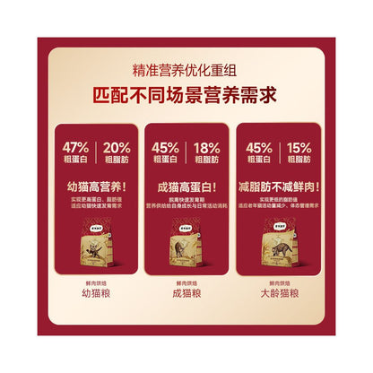 0 Lactose Fresh Meat Baked Cat Food Fregat 0 Pressed Milk Sandwich as the Official Flagship Store for Preschool and Elderly Cat Staples image 3