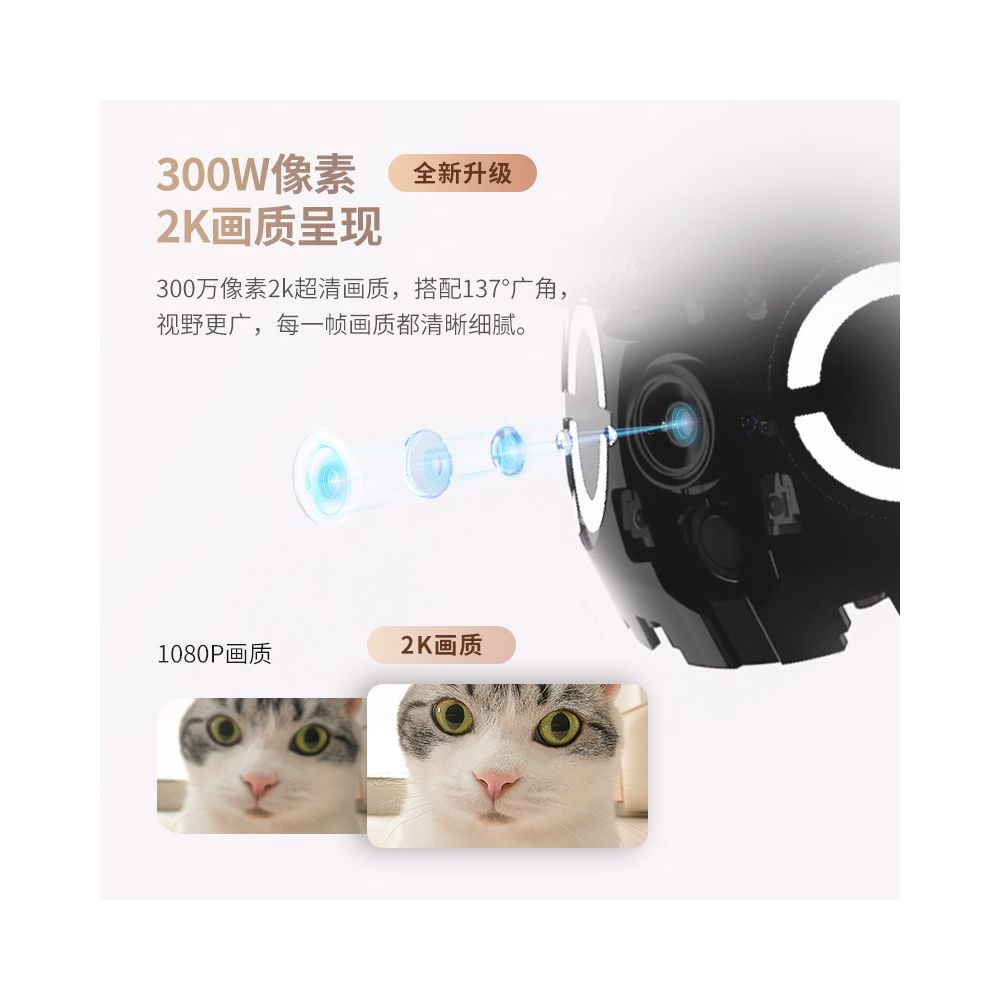 Enabot Intelligent Mobile Camera EBO SE Whole House Mobile Pet Care Wireless Camera image 4