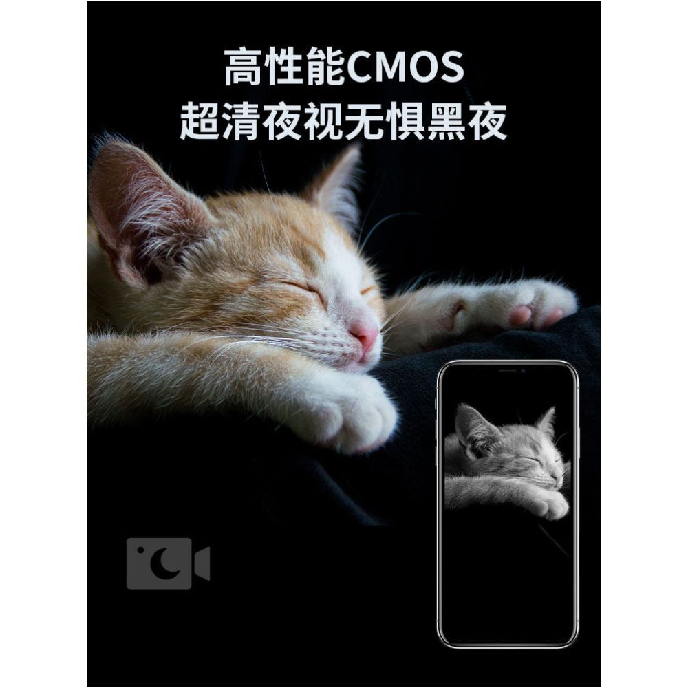 PAPIFED pet feeding monitor WiFi remote voice interaction cat camera 360 panoramic 1080P image 3