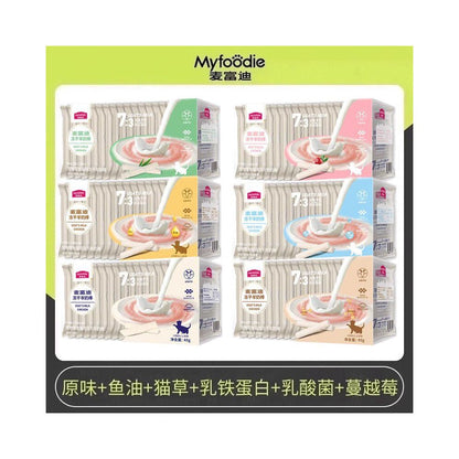 麥富迪 (Myfoodie) 幼貓羊奶凍乾磨牙棒｜1-3 個月幼貓專用、磨牙補鈣雙效零食