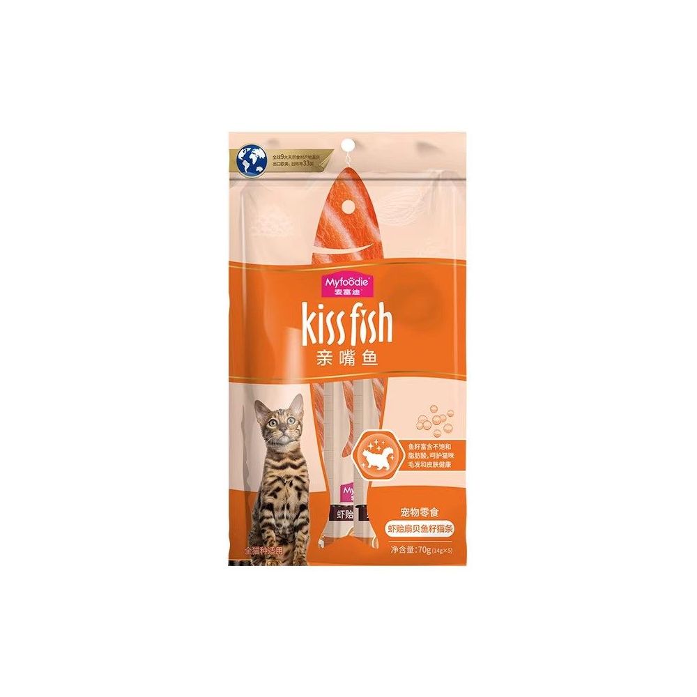 【麥富迪 Maifudi】貓肉泥 100 支大容量整盒裝｜14g 無誘食劑營養貓條 幼貓成貓零食推薦