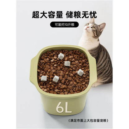 Pet storage bin sealed moisture proof cat food bin large capacity vacuum dog food storage box cat storage can cat supplies image 3
