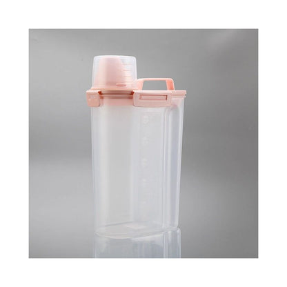 【Baoxuan 寶選】寵物飼料收納桶｜貓糧狗糧防潮密封箱，居家大容量儲糧桶、寵物食品密封罐