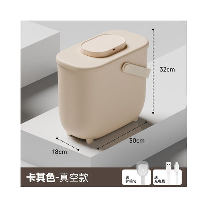 【PEISIMA 派斯瑪】真空寵物儲糧桶｜防潮防蟲密封桶，大容量貓糧狗糧收納桶，長效保鮮智能儲豆桶