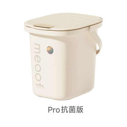 【Meoof】真空抗菌寵物儲糧桶｜防潮防蟲密封桶，貓糧狗糧收納桶，大容量保鮮防霉米桶/飼料桶