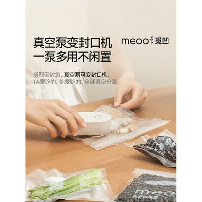 Meoof concave drying bucket vacuum storage bucket cat food storage pet dog food sealed dehumidified insect proof and moisture proof bucket image 4