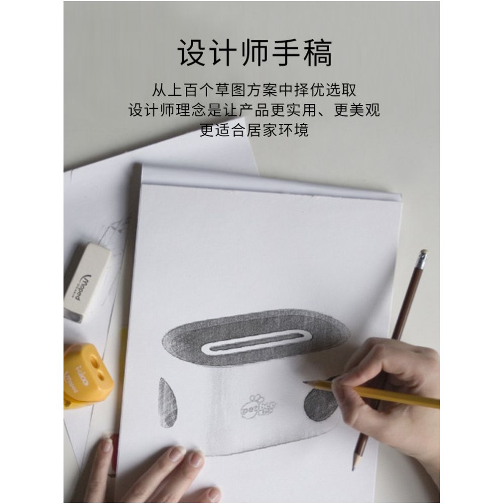 Peibeile double layer cat scratching board cat bed integrated large wear resistant and non shedding multi functional corrugated paper cat claw grinder image 2