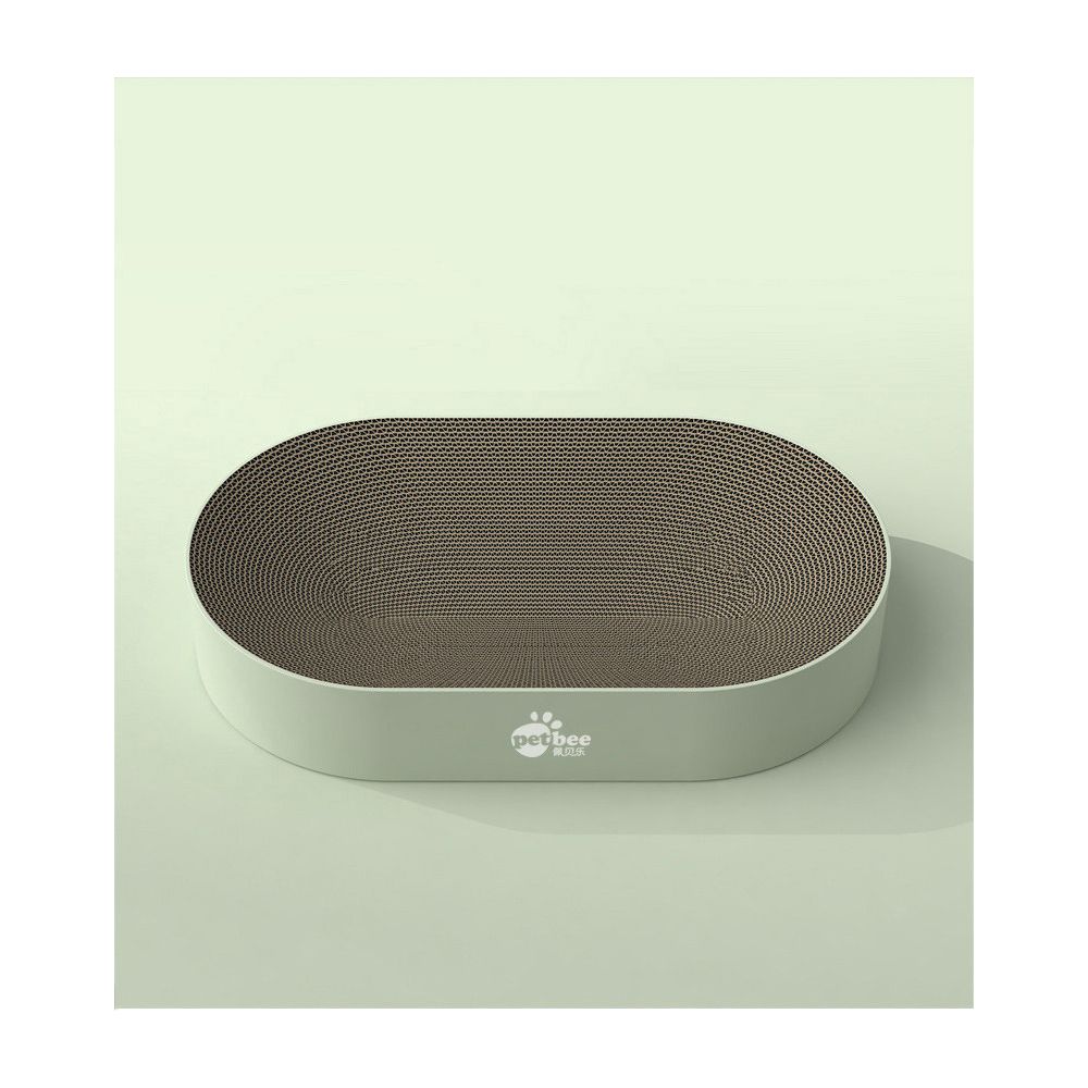 【Peibeile 佩貝樂】雙層貓抓板貓窩｜大尺寸窩爪一體，加厚耐磨不掉屑瓦楞紙，多貓家庭、上下層休閒磨爪玩具