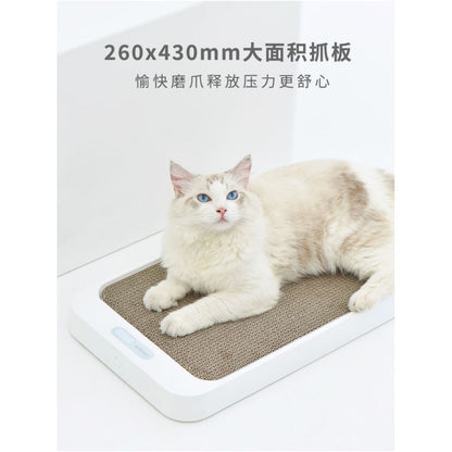 Homan Homerun Cat Scratch Board Pet Weight Scale Claw Pad with Weighing Function Cat Grinding Claw Weighing Small image 3