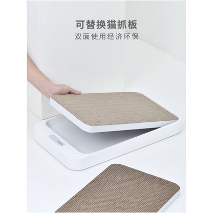 Homan Homerun Cat Scratch Board Pet Weight Scale Claw Pad with Weighing Function Cat Grinding Claw Weighing Small image 4