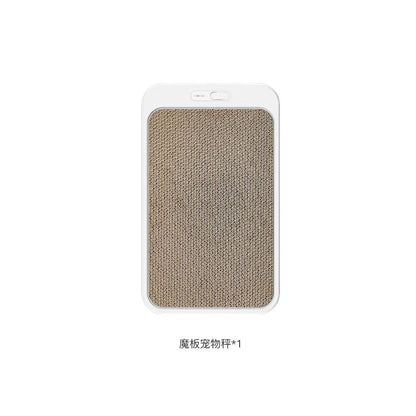 【Homan 霍曼】智能稱重貓抓板｜精準體重監測、窩爪一體磨爪墊，耐磨不掉屑瓦楞紙，貓咪健康管理必備工具