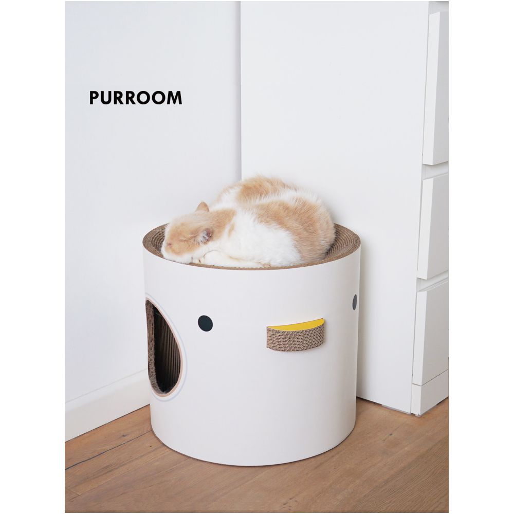 PURROOM Original Chicken Bucket Double layer Cat Scratch Board Cat Nest Grinding Claw High strength Corrugated Paper Cardboard Cat Toy image 1