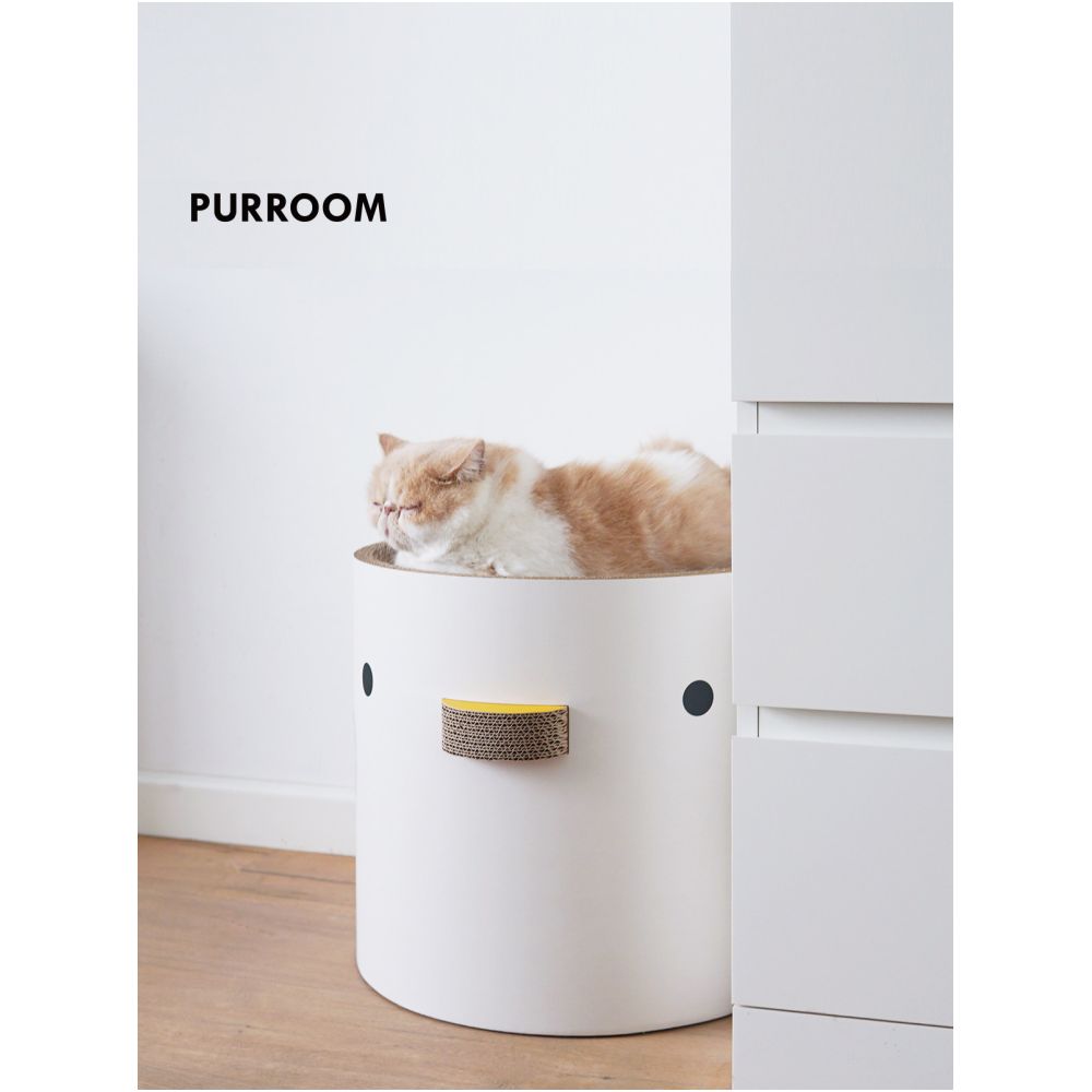 PURROOM Original Chicken Bucket Double layer Cat Scratch Board Cat Nest Grinding Claw High strength Corrugated Paper Cardboard Cat Toy image 2