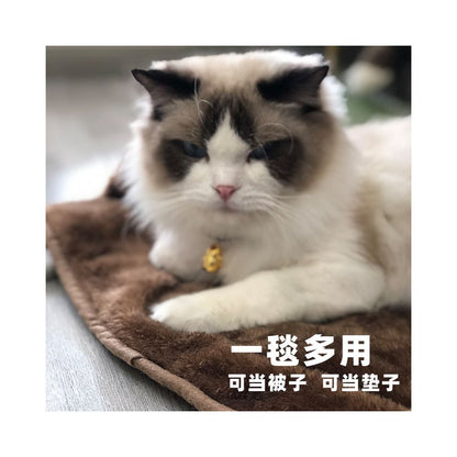 Cat blanket small quilt pet blanket cat blanket cat sleeping winter warmth dog blanket special blanket mat image 3