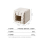 Pure Sleep Square Woven Cat Bed All Season Universal Spring and Summer Mattress Enclosed Small Dog Pet Bed image 0