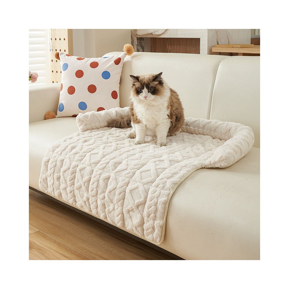 OWGO Pet Mat Dog Sleeping Mat Non pilling Suitable for All Seasons Sofa Blanket Winter Cat Sleeping Mat image 1