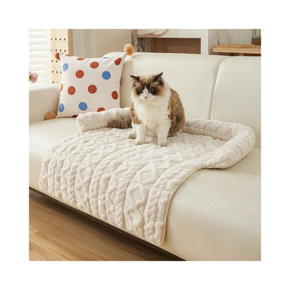 OWGO Pet Mat Dog Sleeping Mat Non pilling Suitable for All Seasons Sofa Blanket Winter Cat Sleeping Mat image 1