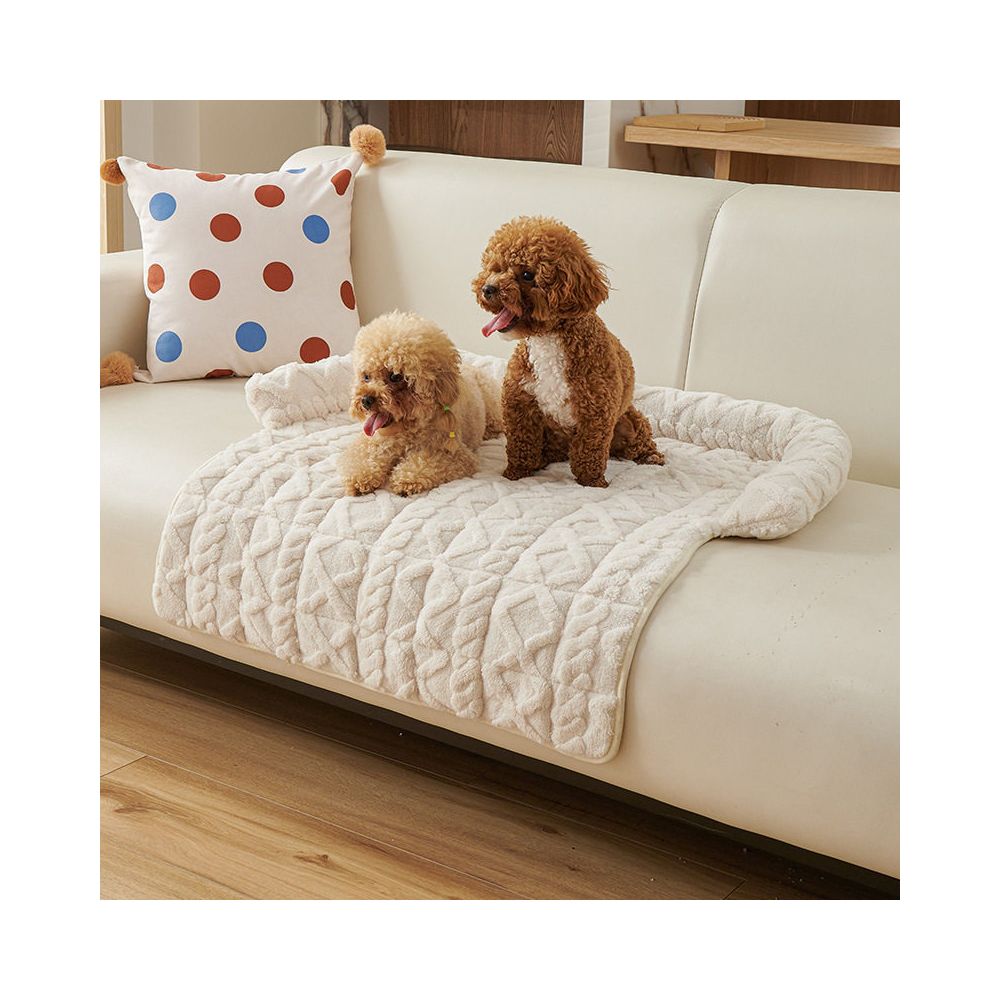 OWGO Pet Mat Dog Sleeping Mat Non pilling Suitable for All Seasons Sofa Blanket Winter Cat Sleeping Mat image 4
