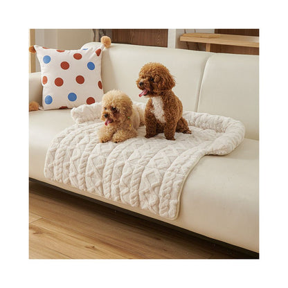 OWGO Pet Mat Dog Sleeping Mat Non pilling Suitable for All Seasons Sofa Blanket Winter Cat Sleeping Mat image 4