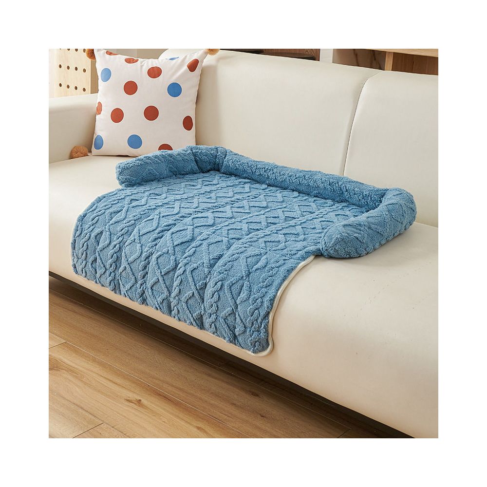 【OWGO】多功能防起球寵物墊｜四季通用加厚貓睡墊，沙發防髒保暖毛毯，不掉毛耐抓狗墊，冬日舒眠寵物隨身毯