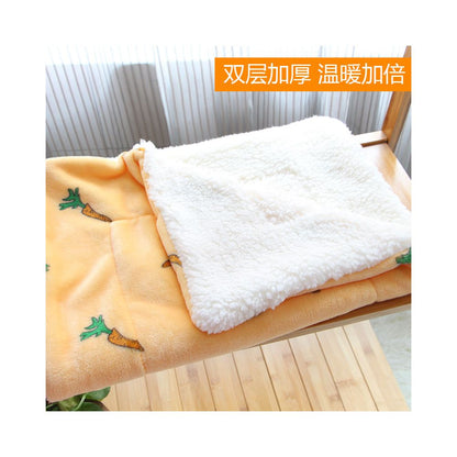 Thick pet blanket special blanket for cats cat mat dog quilt puppy sleeping mat winter coral fleece image 3