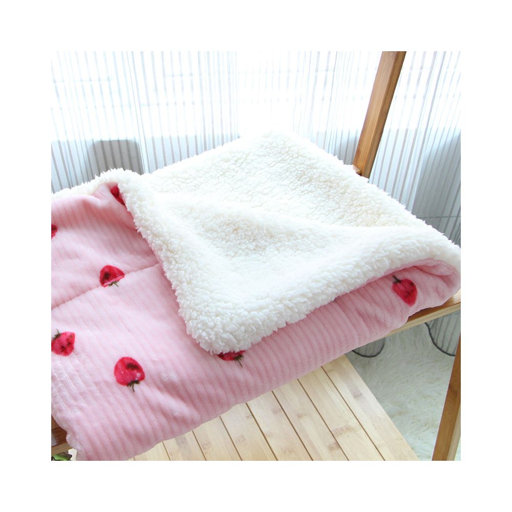 【冬日加厚】寵物珊瑚絨小被子｜貓咪保暖毛毯，柔軟親膚幼犬睡墊，冬日防寒貓墊隨身毯，耐洗不掉毛寵物保暖墊