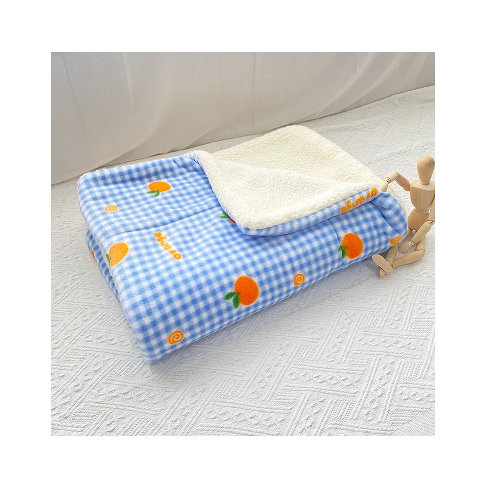 【冬日加厚】寵物珊瑚絨小被子｜貓咪保暖毛毯，柔軟親膚幼犬睡墊，冬日防寒貓墊隨身毯，耐洗不掉毛寵物保暖墊