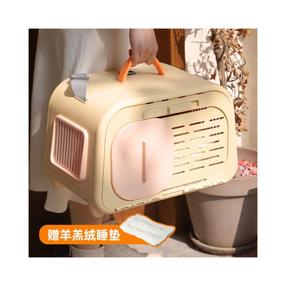 【移動五星級】寵物全景太空艙航空箱｜超大容量貓狗運輸籠，手提/後背/車載三用貓包，透氣不壓迫航空運輸箱，專業級外出防逃貓籠