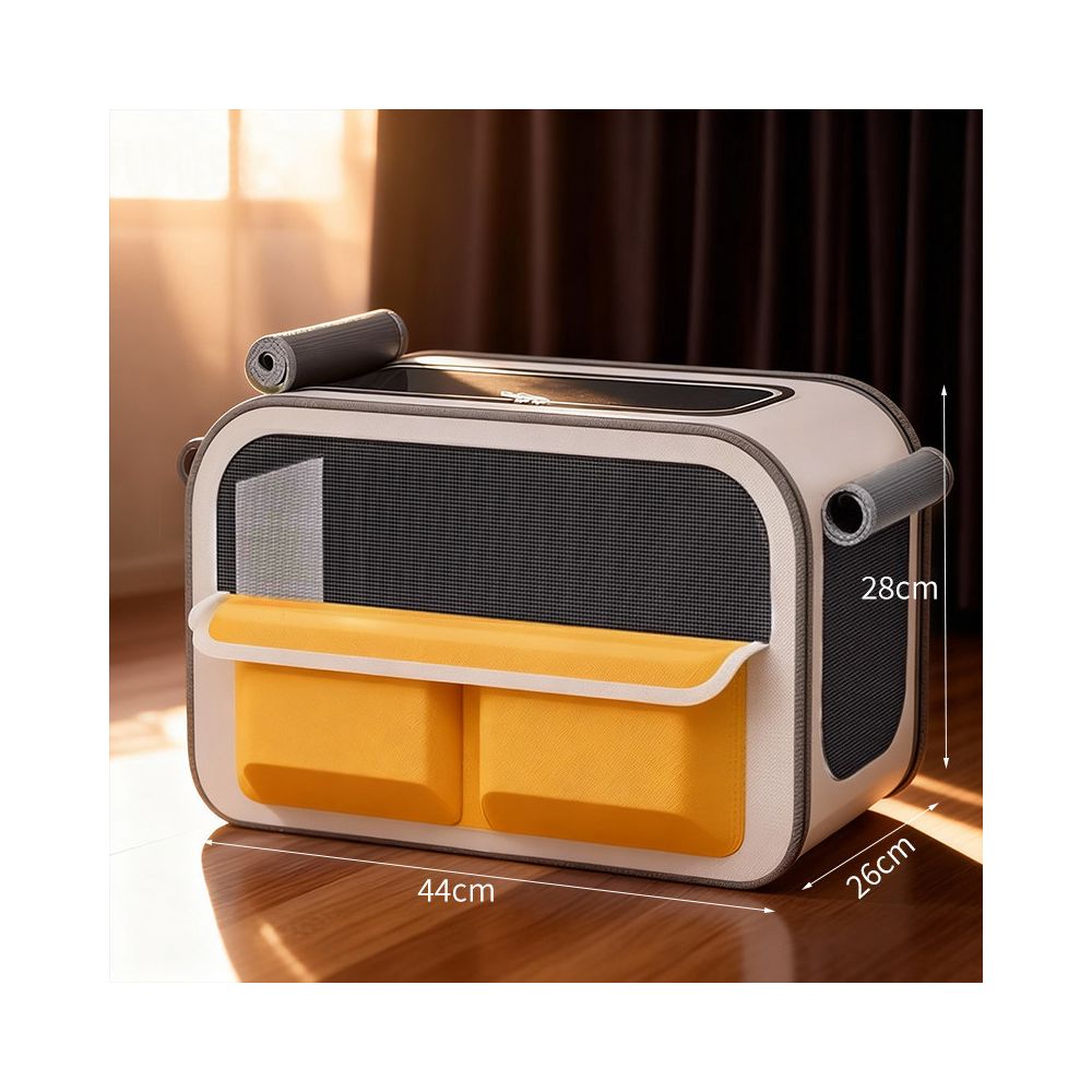 【日系工藝】進口寵物全景太空艙背包｜冬季加厚保暖大容量貓包，超透氣大空間犬貓外出籠，專業級手提/後背兩用航空箱，日系美學外出防護包