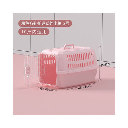 【M-PETS】歐系全景太空艙航空箱｜大容量貓咪外出提籠，符合 IATA 空運標準運輸籠，超透氣不壓迫手提貓籠，專業級寵物出行堡壘