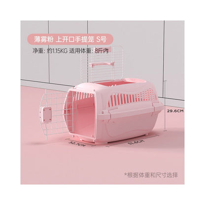 【M-PETS】歐系全景太空艙航空箱｜大容量貓咪外出提籠，符合 IATA 空運標準運輸籠，超透氣不壓迫手提貓籠，專業級寵物出行堡壘