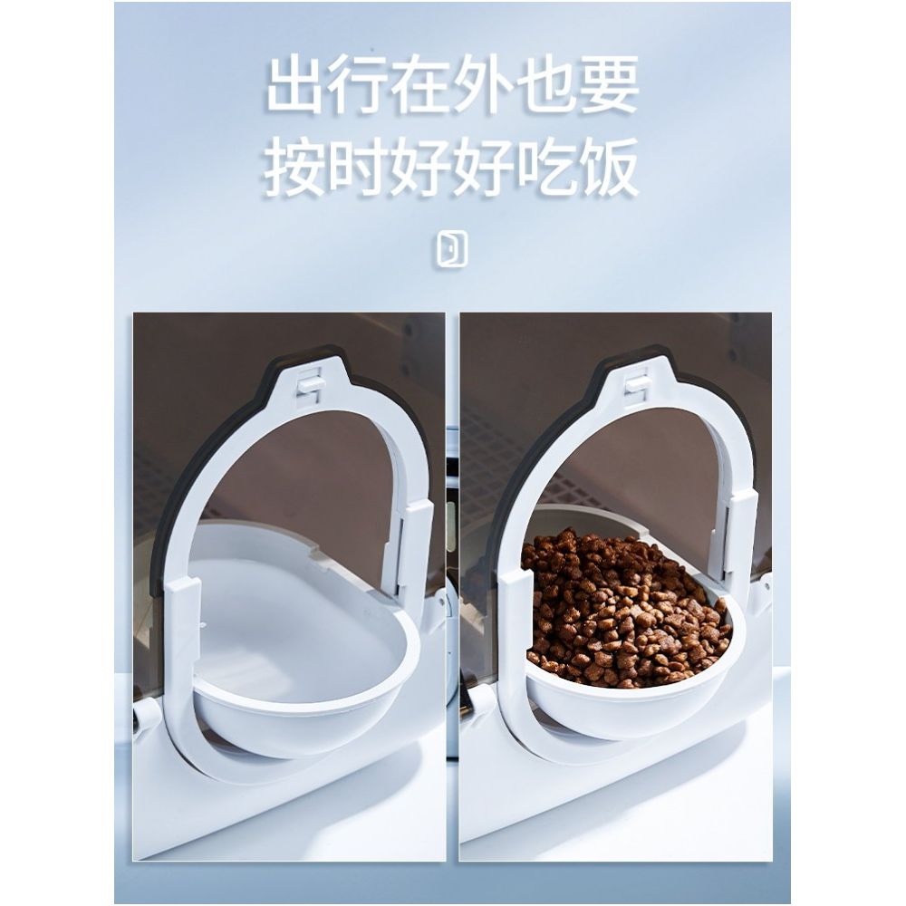 Cat bag for outdoor use portable space cabin large capacity pet aviation case portable cat anti stress dog transport case image 2