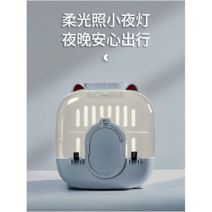 Cat bag for outdoor use portable space cabin large capacity pet aviation case portable cat anti stress dog transport case image 3