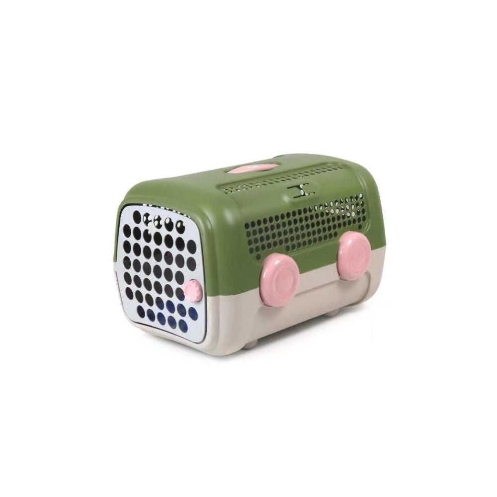 【United Pets】 QZee 寵物航空箱｜符合 IATA 飛行標準，犬貓出國託運提籠，極致美學耐衝擊運輸籠，外出手提/空運專用狗籠