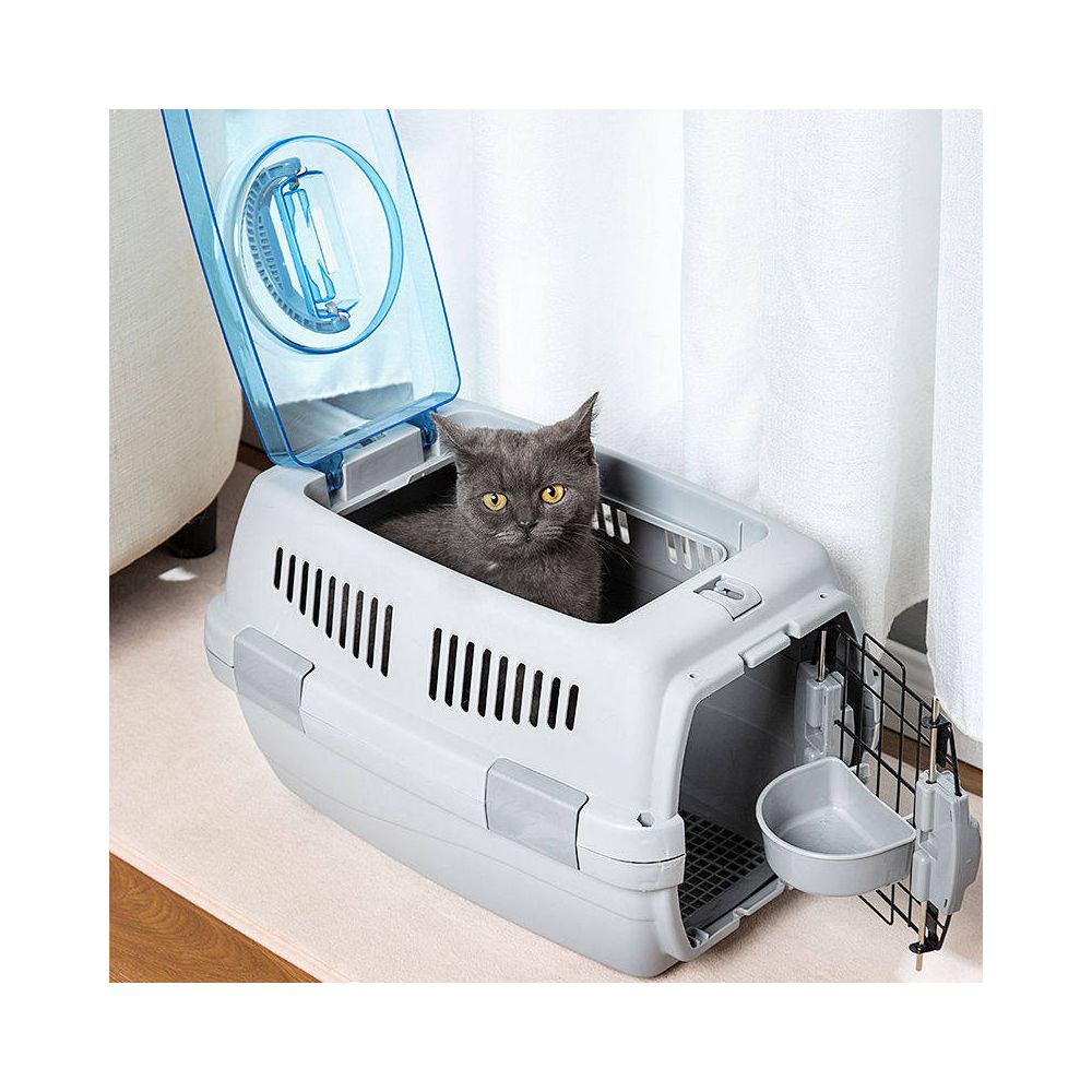 Cat bag for outings Tangqi pet aviation box large cage cat and dog super large and medium sized dog car mounted pet bag image 1