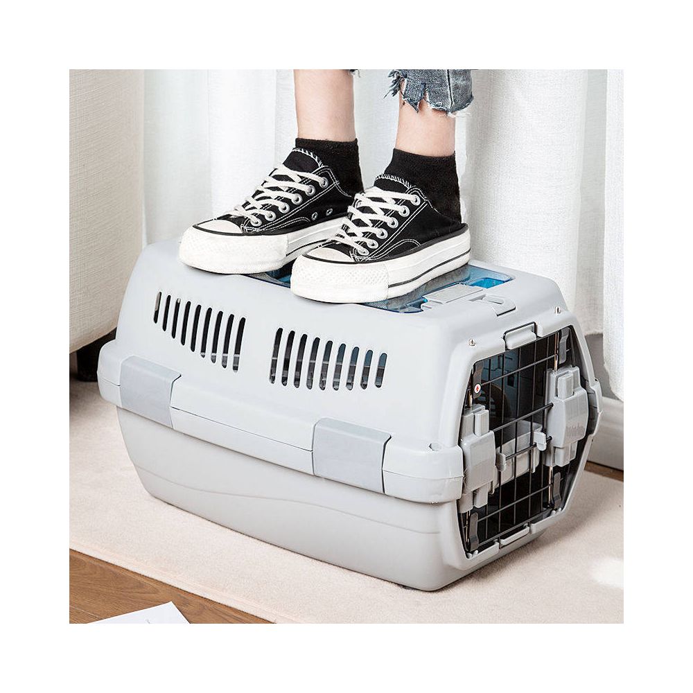 Cat bag for outings Tangqi pet aviation box large cage cat and dog super large and medium sized dog car mounted pet bag image 3