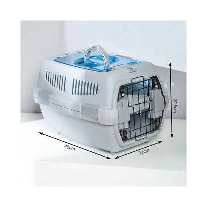 【棠旗 Tangqi】大空間寵物航空箱｜超大容量貓狗運輸籠，中大型犬/多貓專用提籠，車載/航空託運兩用，加厚耐摔外出籠