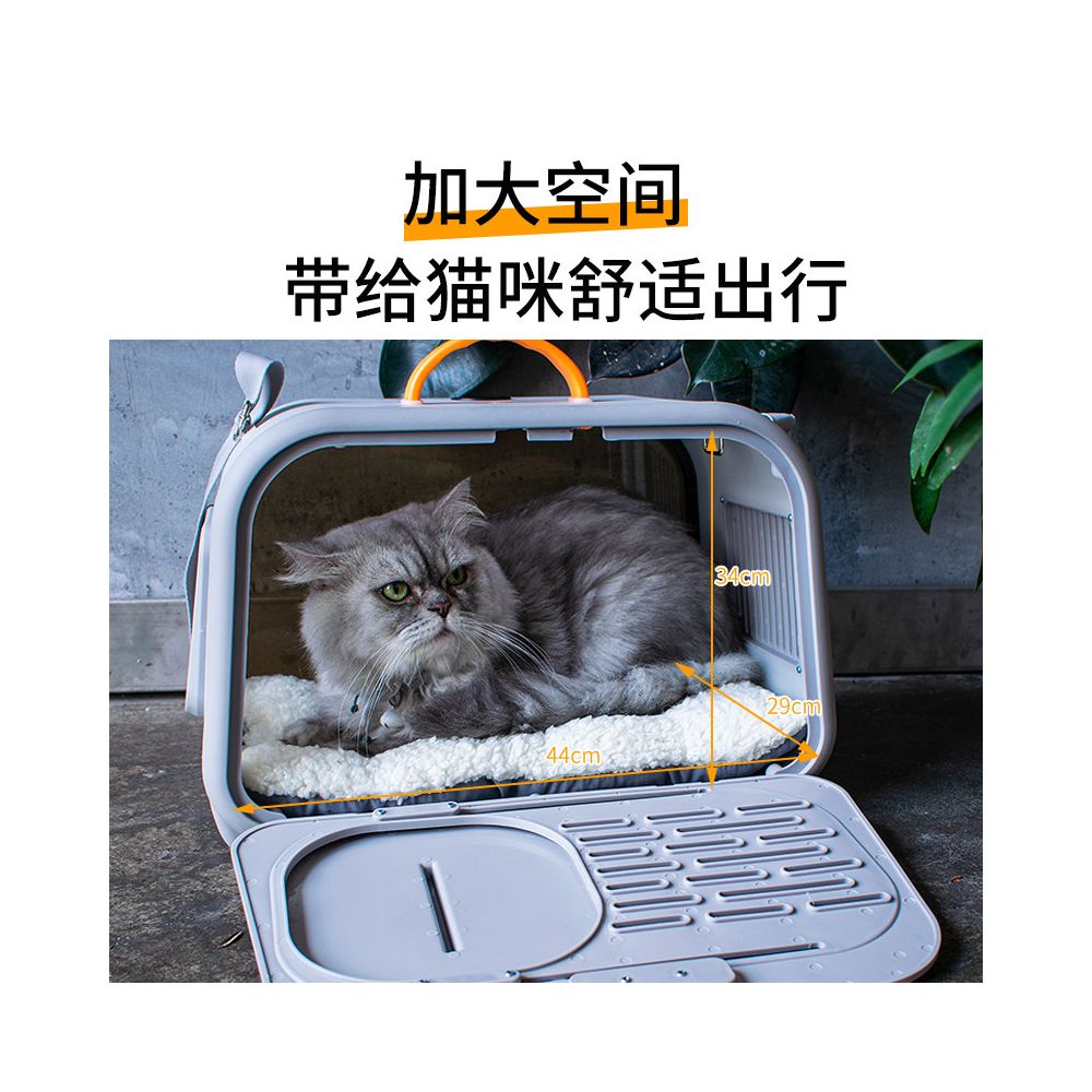 Pai Pai Cat Bag Portable Space Cabin Pet Backpack Portable Aircase Large Capacity Shoulder Bag Cat image 2
