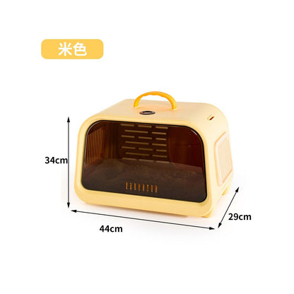 【派派 Pai Pai】全景太空艙寵物背包｜180°大視野透明貓包，超大空間不壓迫，雙肩減壓透氣外出包，手提/後背兩用寵物提籠