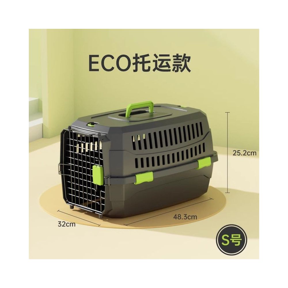 【ECO Pet】專業寵物航空箱｜符合 IATA 飛行託運標準，犬貓外出提籠/手提貓籠，耐衝擊空運專用運輸籠，輕巧透氣寵物登機箱