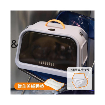 【三合一旗艦款】寵物全景外出包｜太空艙背包/航空箱/手提籠三用，超透氣大空間貓狗背帶，符合空運標準運輸籠，專業級外出防逃貓包