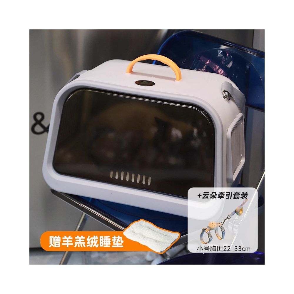 【三合一旗艦款】寵物全景外出包｜太空艙背包/航空箱/手提籠三用，超透氣大空間貓狗背帶，符合空運標準運輸籠，專業級外出防逃貓包