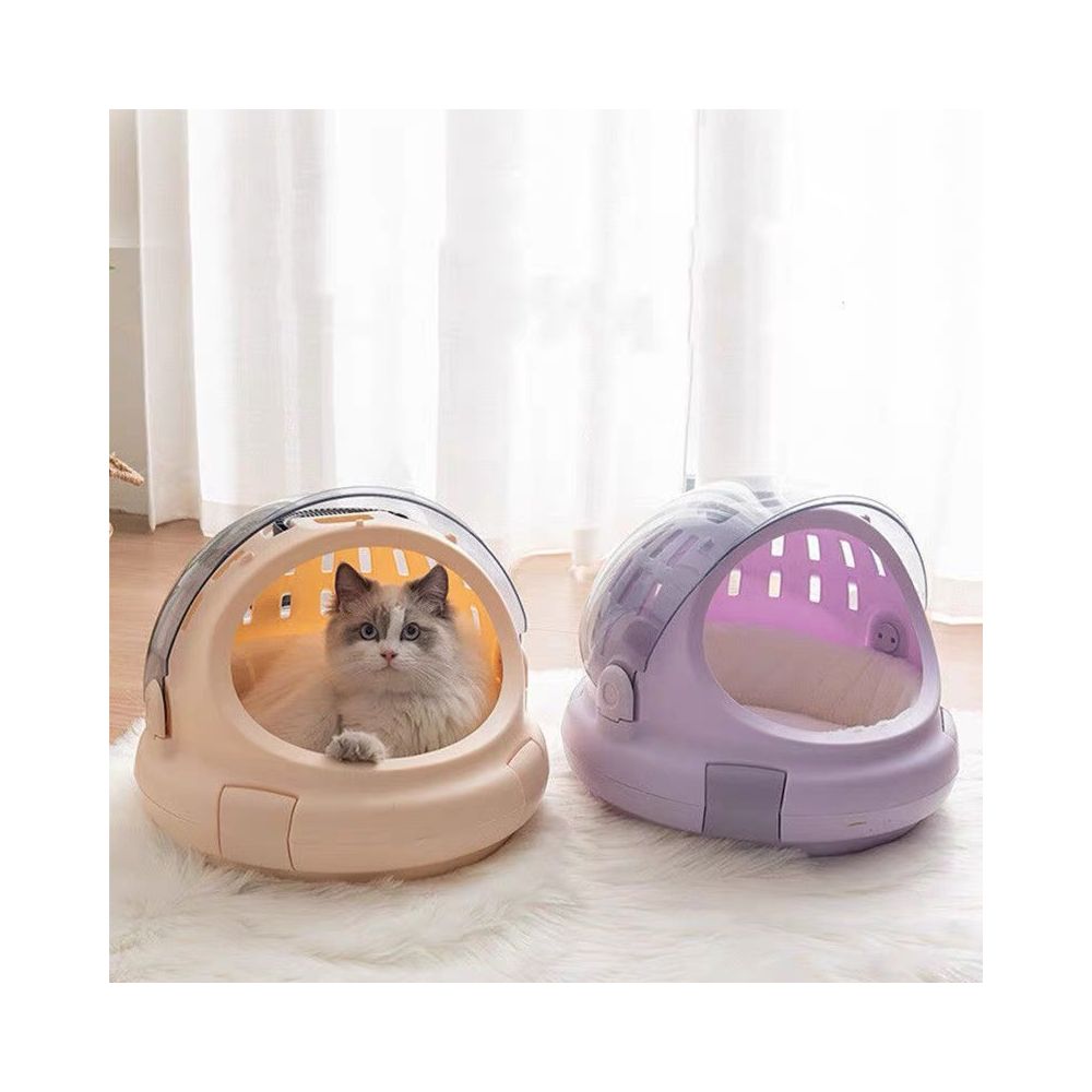 Pet outings spacecraft cat multi functional aviation case portable breathable cat bag all season universal pet image 5