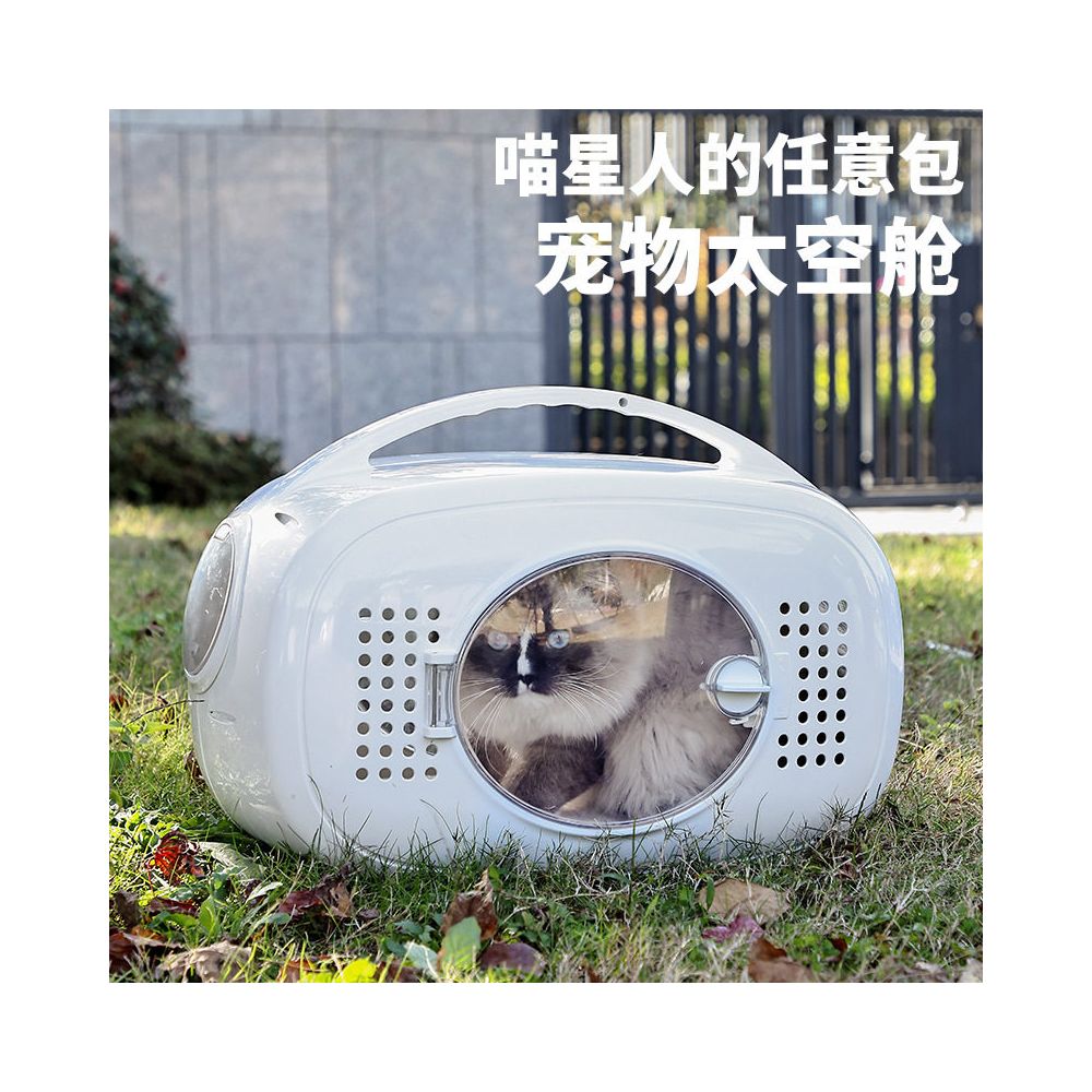 Portable Cat Bag for Going Out Portable Space Cabin Large Capacity Pet Aviation Box Cat Car Travel Dog Transport Box image 4