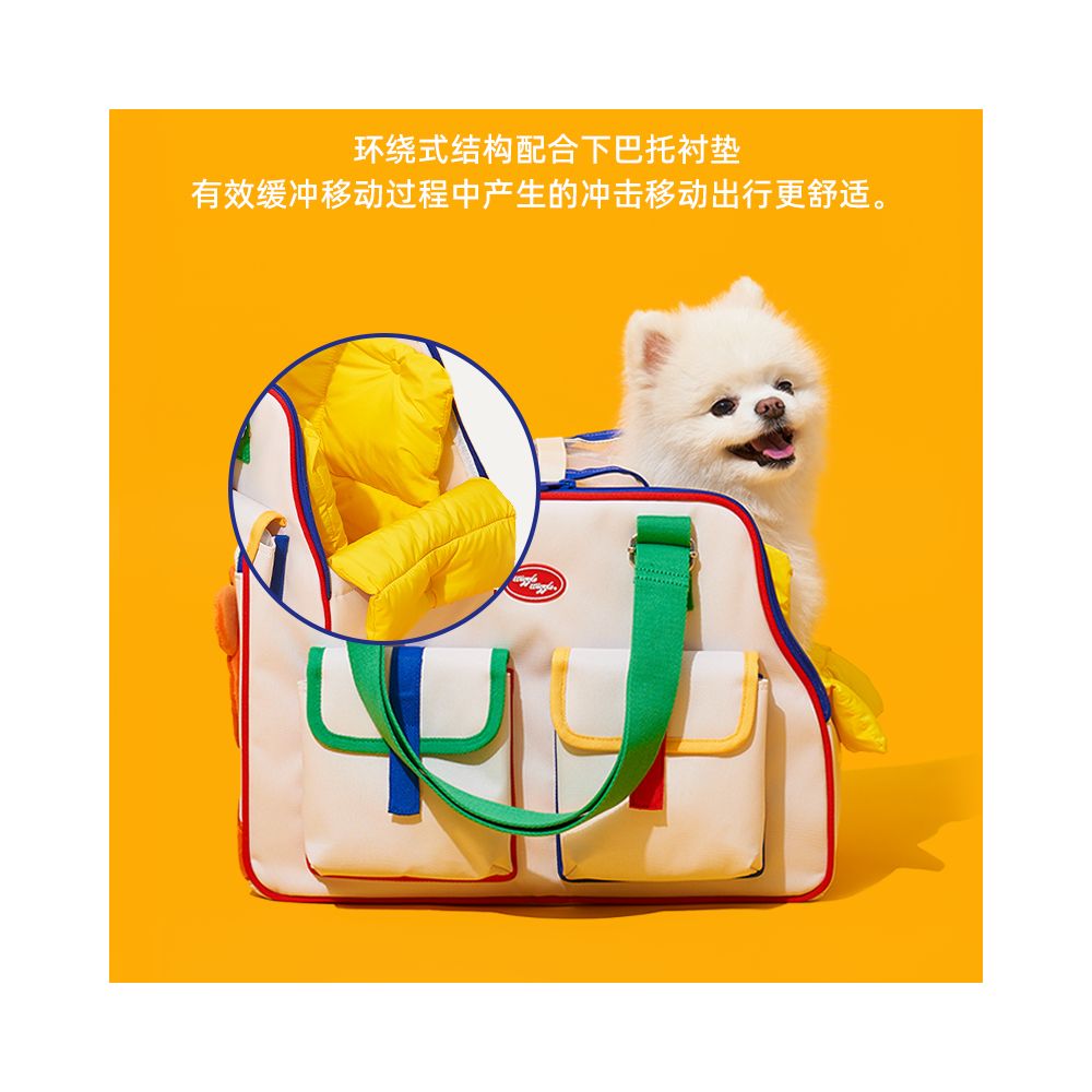 PETHROOM u0026Wiggle joint travel bag pet outdoor bag cat portable outdoor dog lightweight aviation case image 3