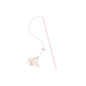 meowcard Fairy Feather Cat Toy with Bell Elastic Cord Feather Extension Wire and Bird image 0