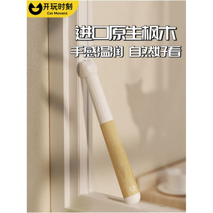 Playtime Cat Toy Imported Maple Telescopic Rod Self Entertainment and Entertainment for Cats Durable for Kittens image 2