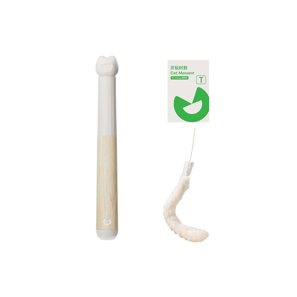 Playtime Cat Toy Imported Maple Telescopic Rod Self Entertainment and Entertainment for Cats Durable for Kittens image 0